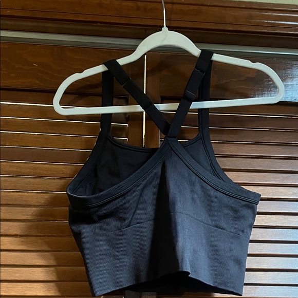 Alo Favorite Ribbed Bra Top - Picture 2 of 5